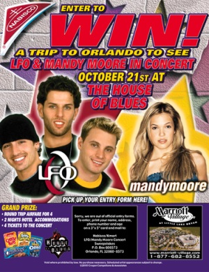 Mandy Moore Sweepstakes