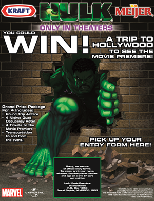 Movie Premiere Sweepstakes
