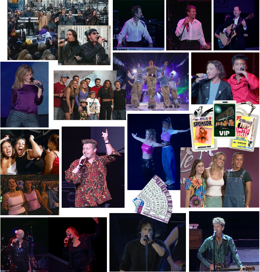 Concert promotion images